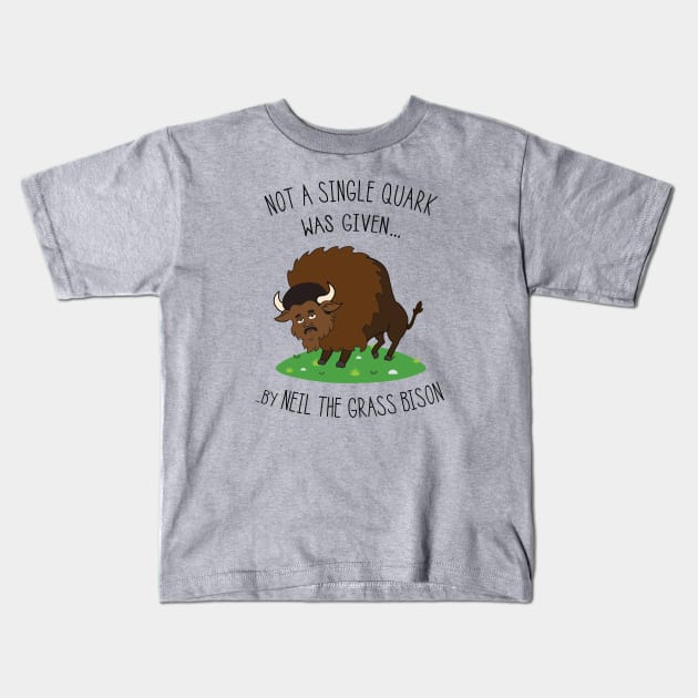 Neil deGrasse Tyson / Bison Kids T-Shirt by IncognitoMode